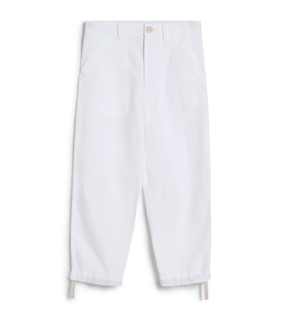 Brunello Cucinelli Kids Wide-Leg Trousers Image 1