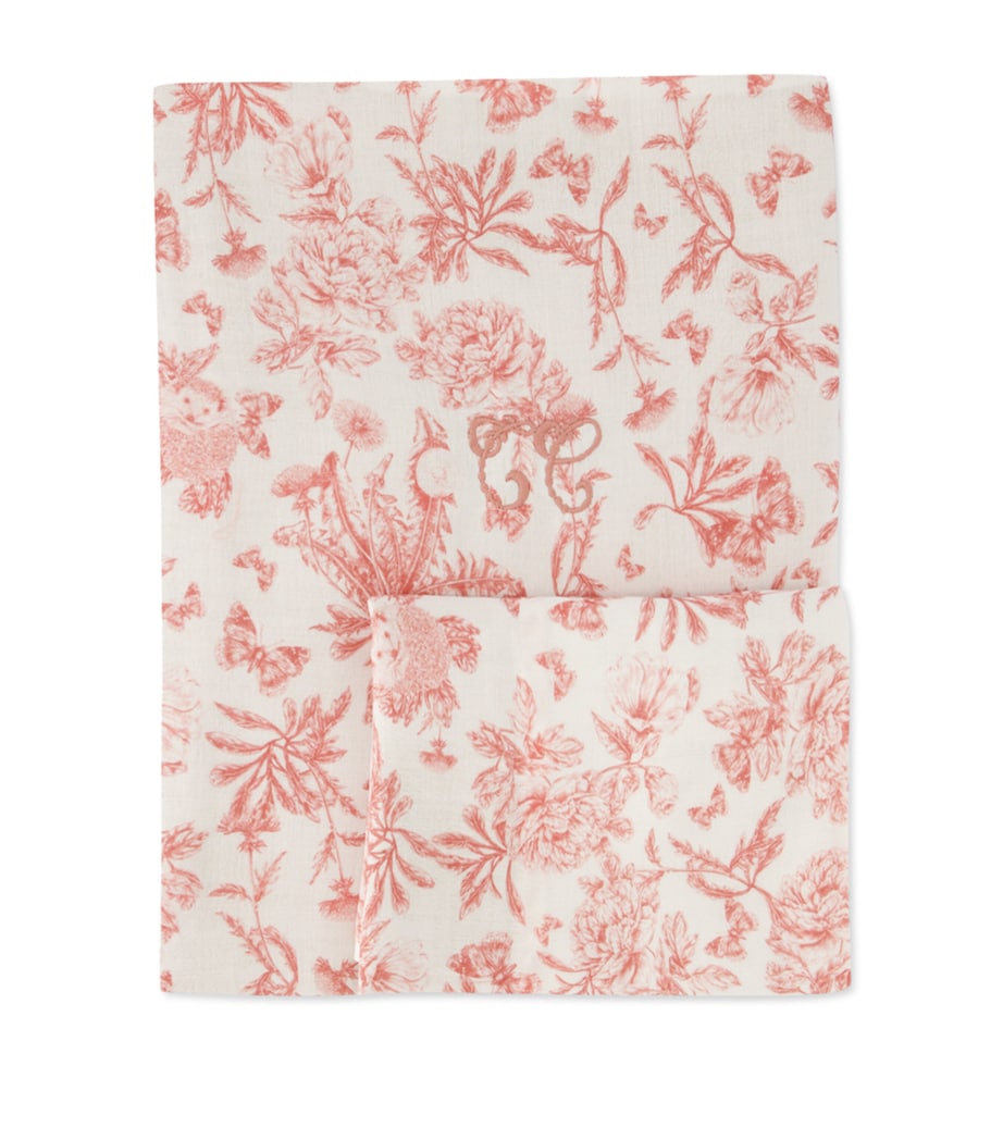 Toile de Jouy Print Bed Linen Set 34 ROSE Image 1