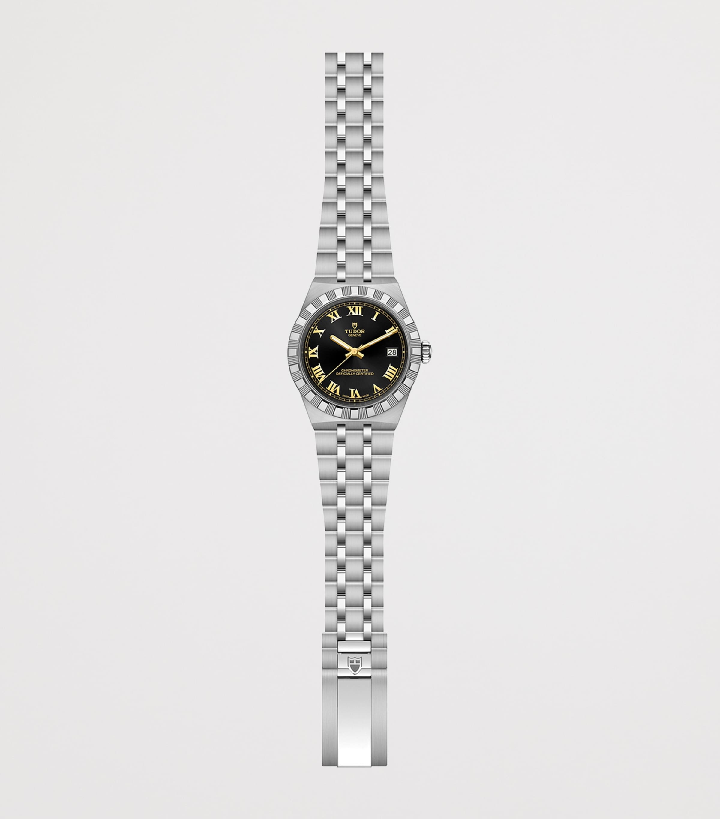 TUDOR Royal Stainless Steel Watch 36mm Black Image 2