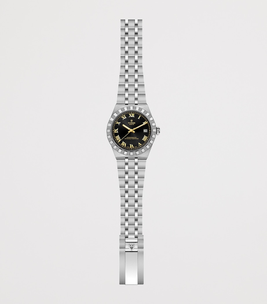 TUDOR Royal Stainless Steel Watch 36mm Black Image 2