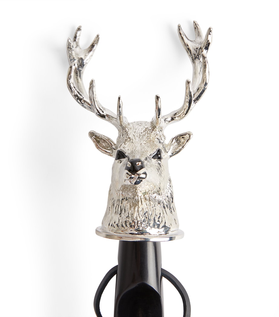 Stag Head Shoe Horn BLACK Image 2