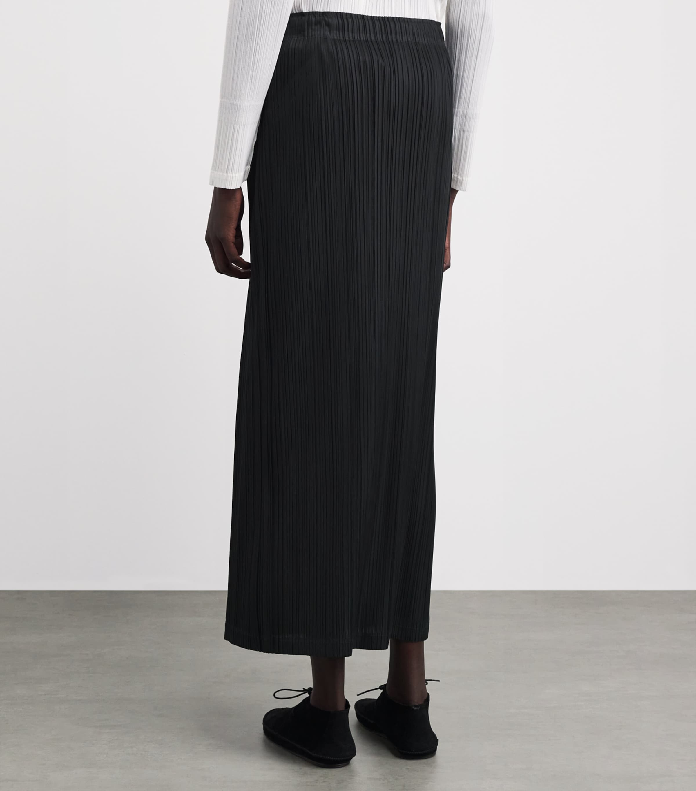 Pleats Please Issey Miyake Womens Thicker Bottoms 1 Skirt Black Image 5