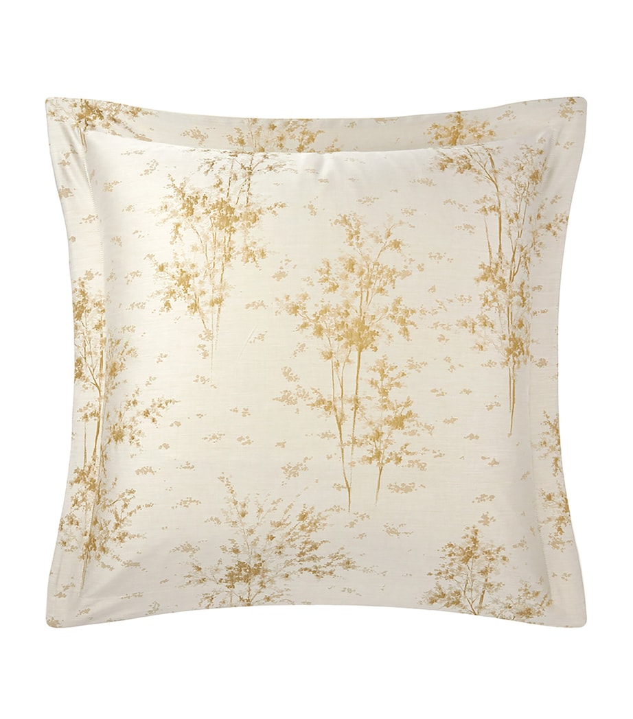 Organic Cotton Legende Square Oxford Pillowcase (65cm x 65cm) NACRE Image 2