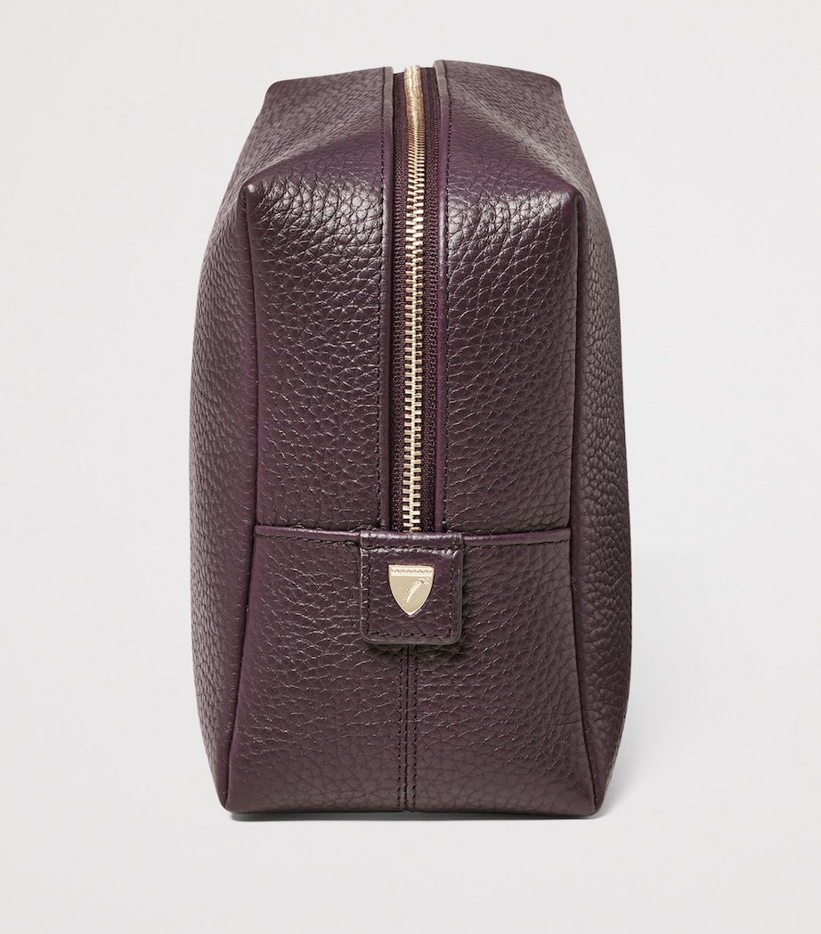 Large Leather London Cosmetic Case FIG Image 3