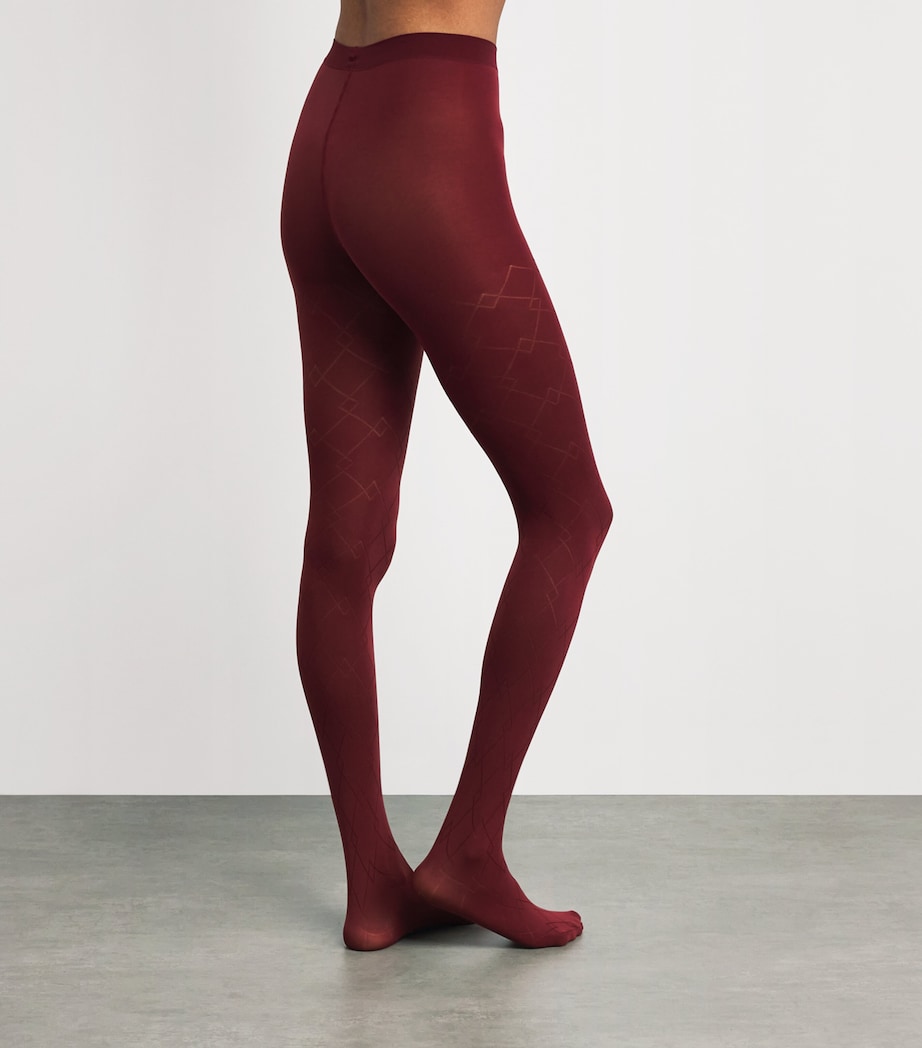 Check Mate Tights 5950 CAYENNE Image 3