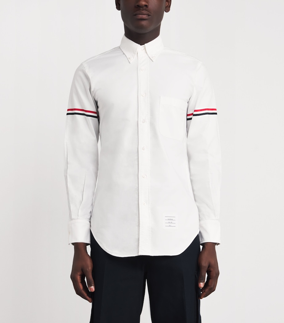 4-Bar Stripe Shirt WHITE Image 3