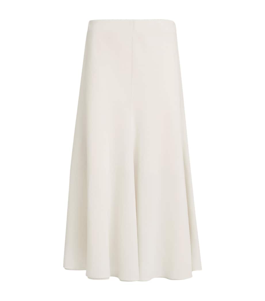 Brunello Cucinelli Womens Cotton Organza Midi Skirt Image 1