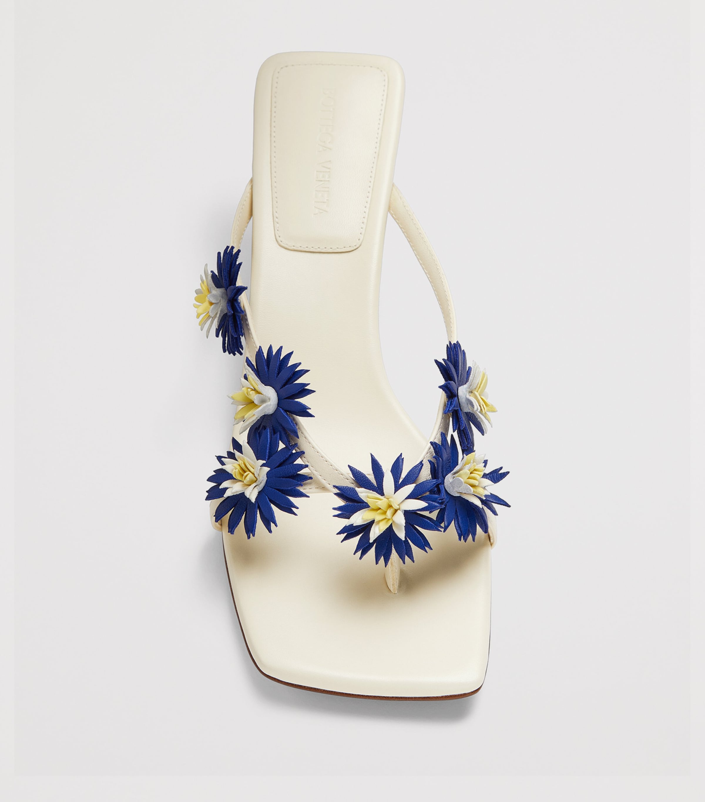 Bottega Veneta Lambskin Embellished Thong Sandals 50 Image 3