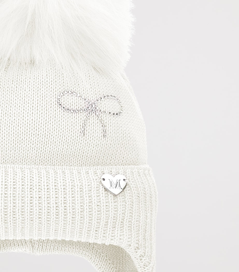 Wool-Blend Pom-Pom Hat PANNA Image 3