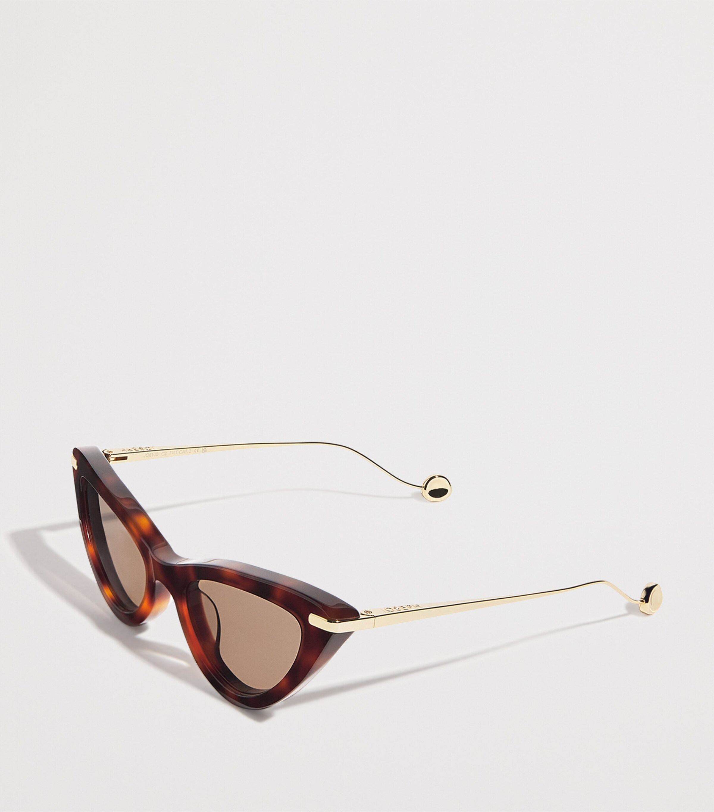 Cat Eye Laarous Sunglasses TORTOISE Image 2