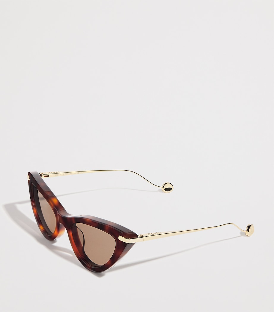 Cat Eye Laarous Sunglasses TORTOISE Image 2
