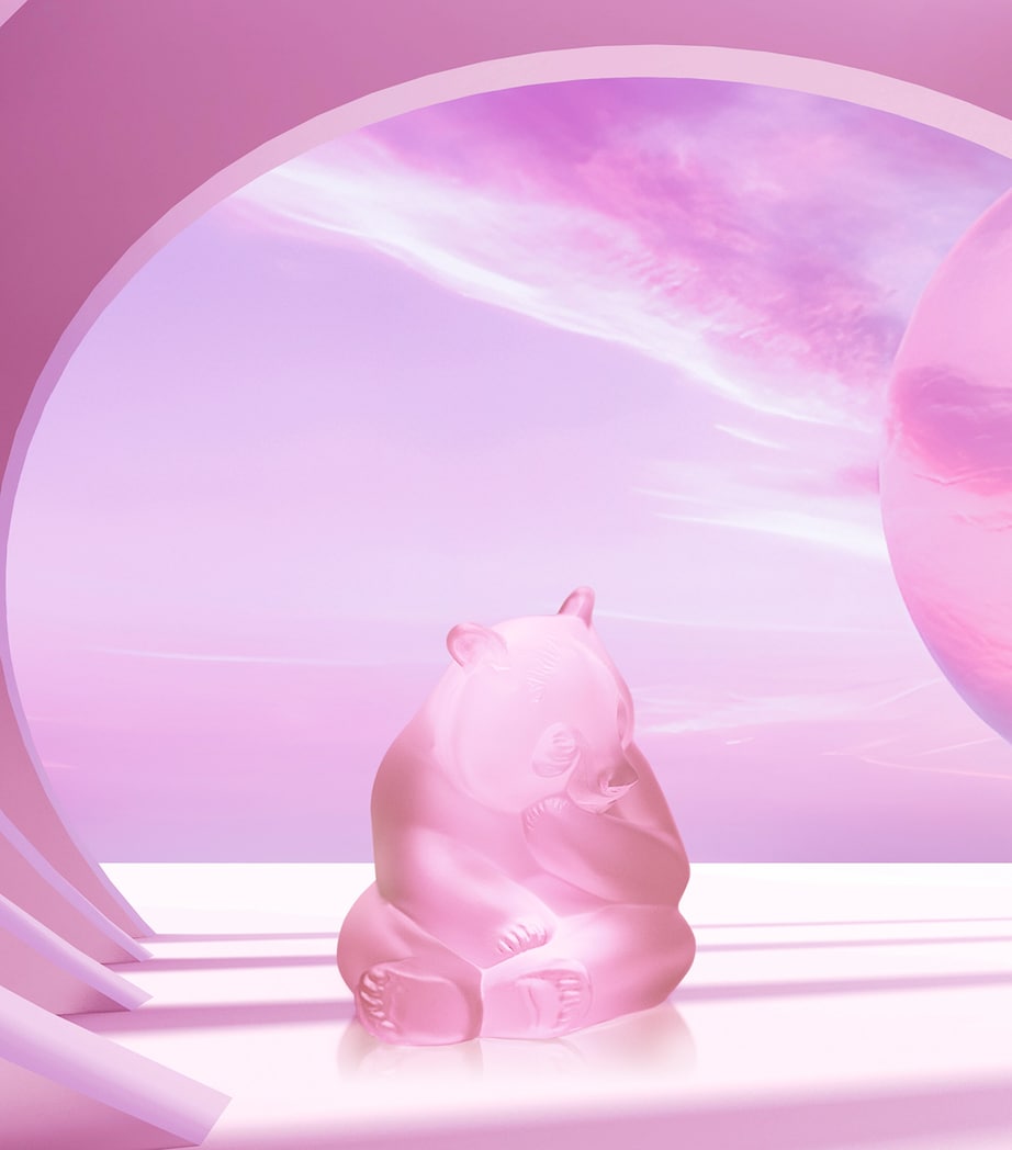 Rose Nebula Panda Sculpture INCOLORE Image 2