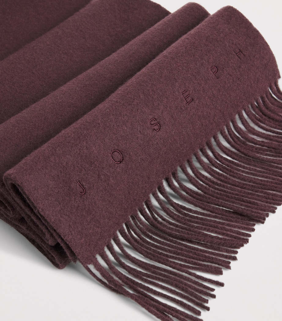 Wool Cecile Scarf MARASCHINO Image 4