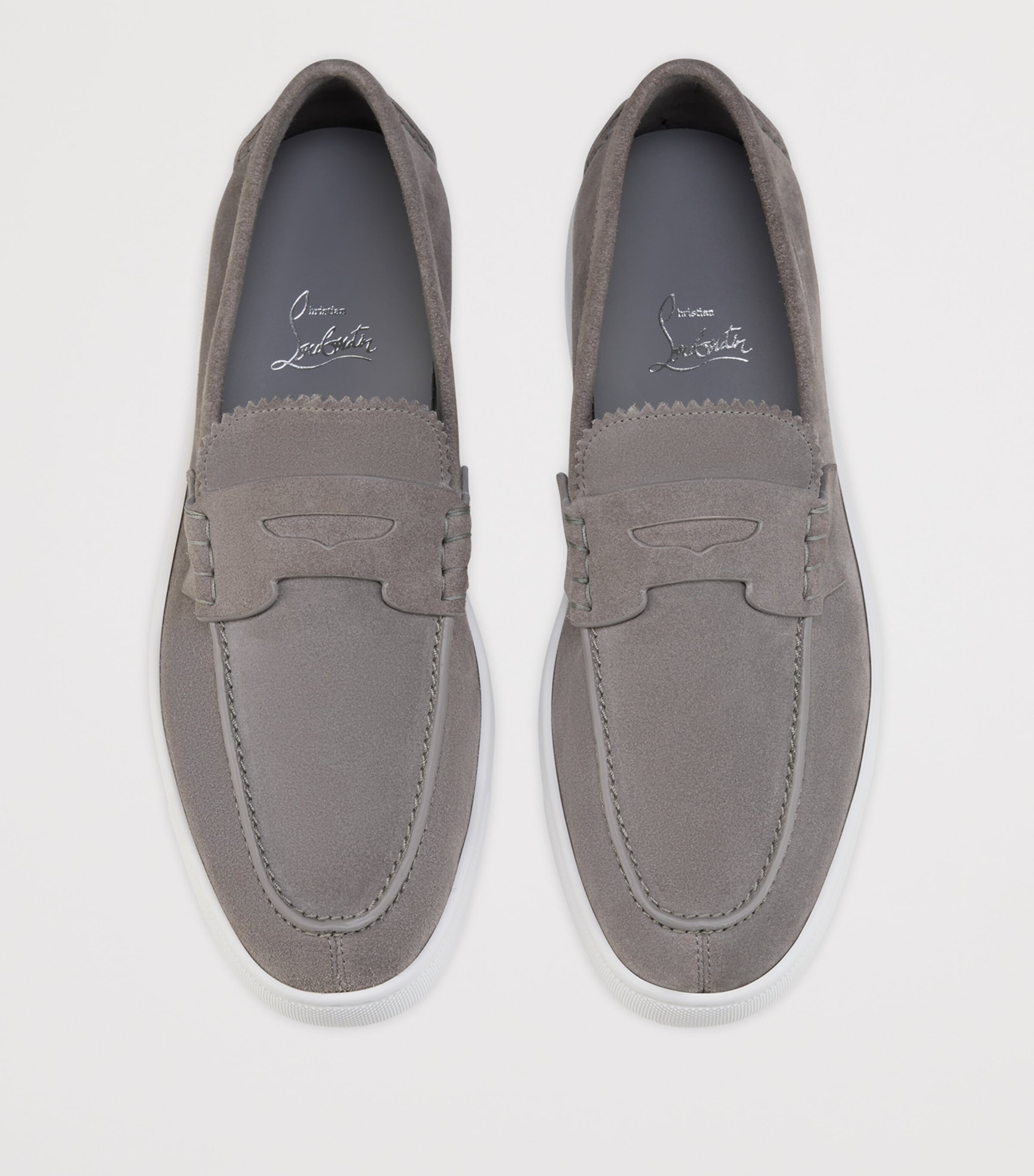 Christian Louboutin The Harold I Suede Loafers Image 2