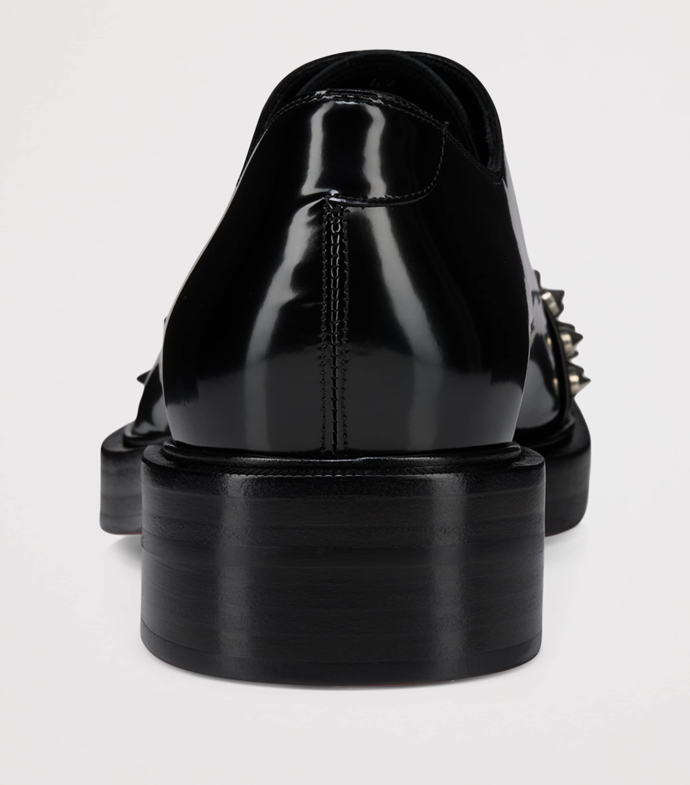 DT Pistols Leather Oxford Shoes BK01 Image 5