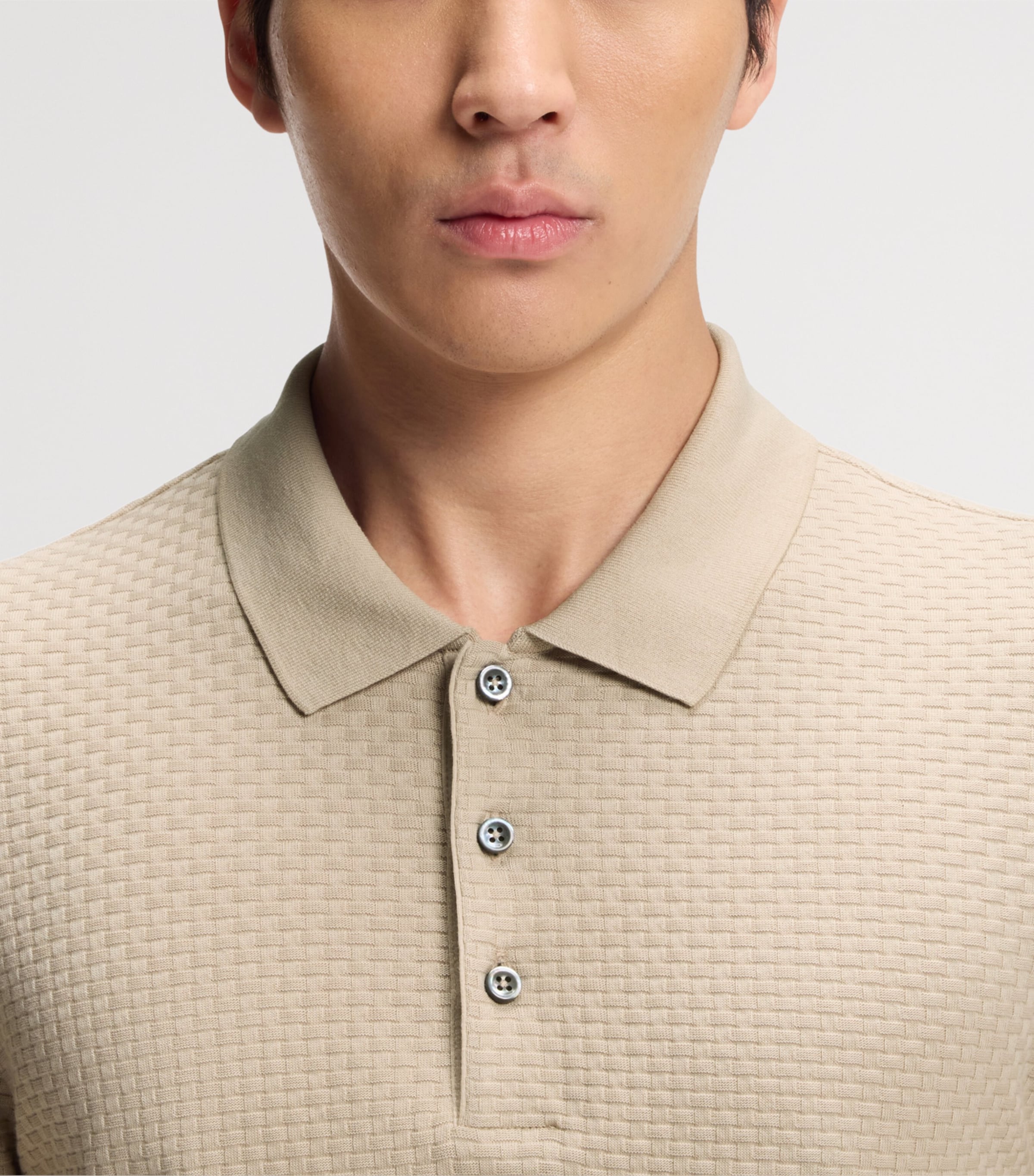 BOSS Mens Cotton Polo Shirt Image 5