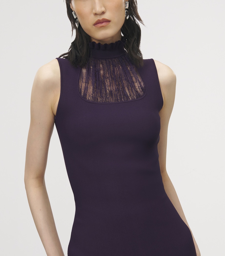 Fringe-Detail Midi Dress 5144 Image 5