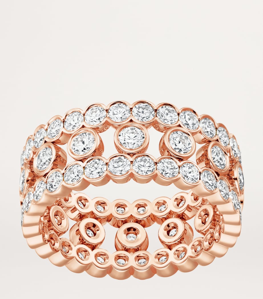 Cartier Rose Gold and Diamond Broderie de Cartier Ring Rose Gold Image 4