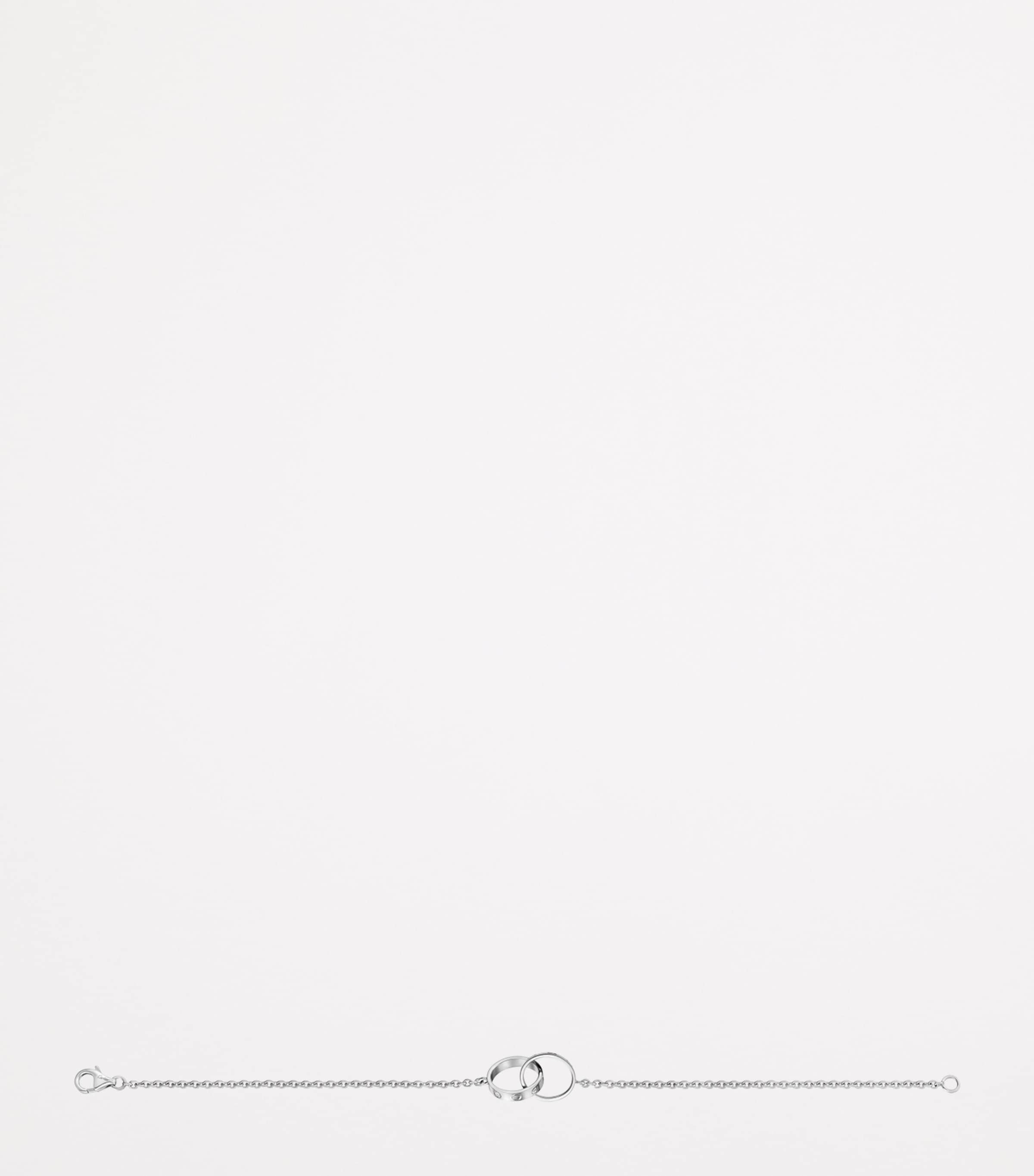 Cartier White Gold LOVE Chain Bracelet White Gold Image 7