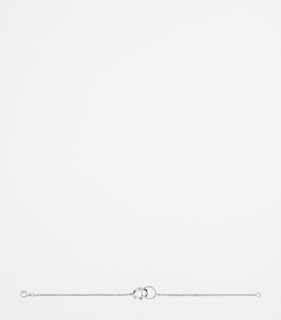 Cartier White Gold LOVE Chain Bracelet White Gold Image 7