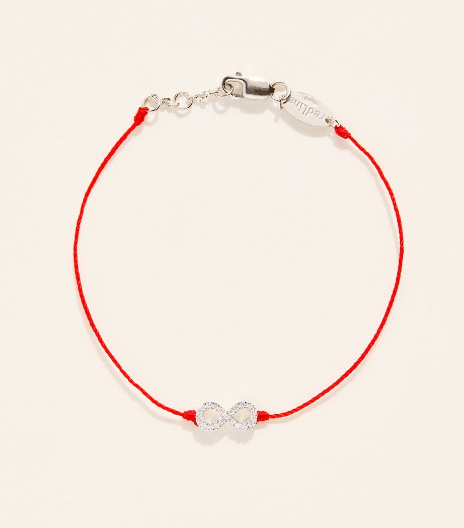 Redline White Gold and Diamond Elyseum Bracelet Red Image 1