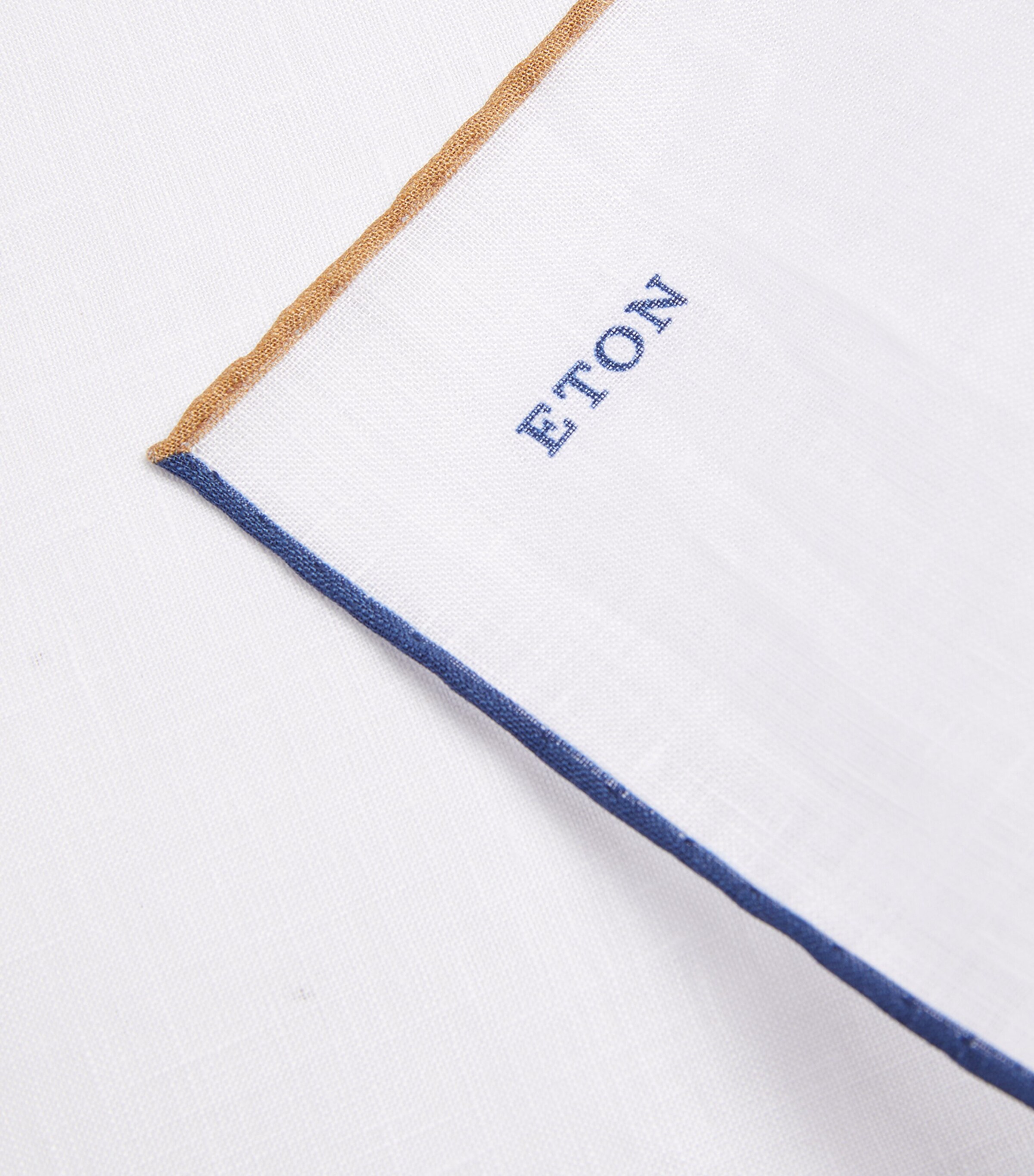 Linen Pocket Square 35-WHITE/MULTI Image 3