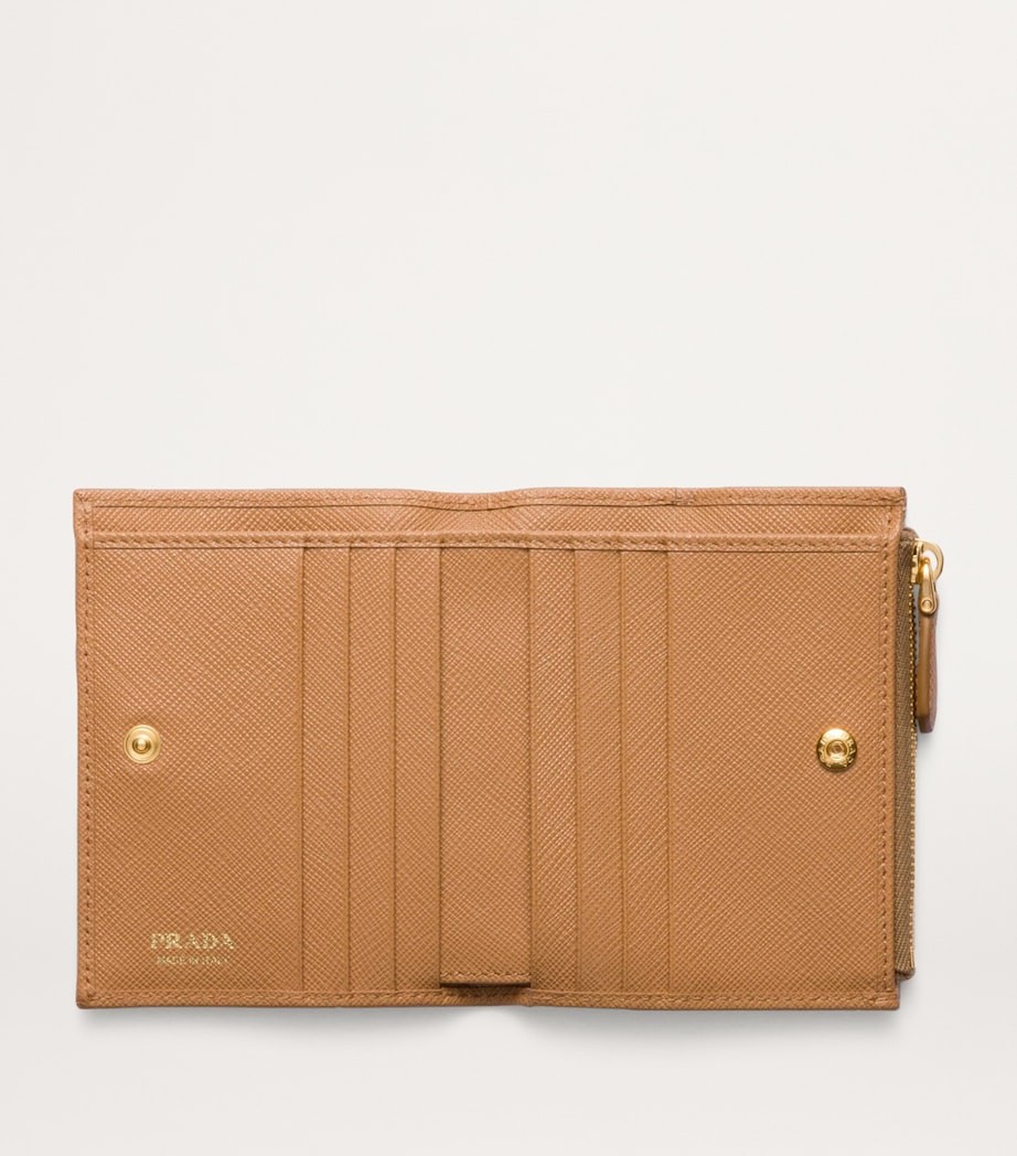 Prada Small Saffiano Leather Wallet Image 2