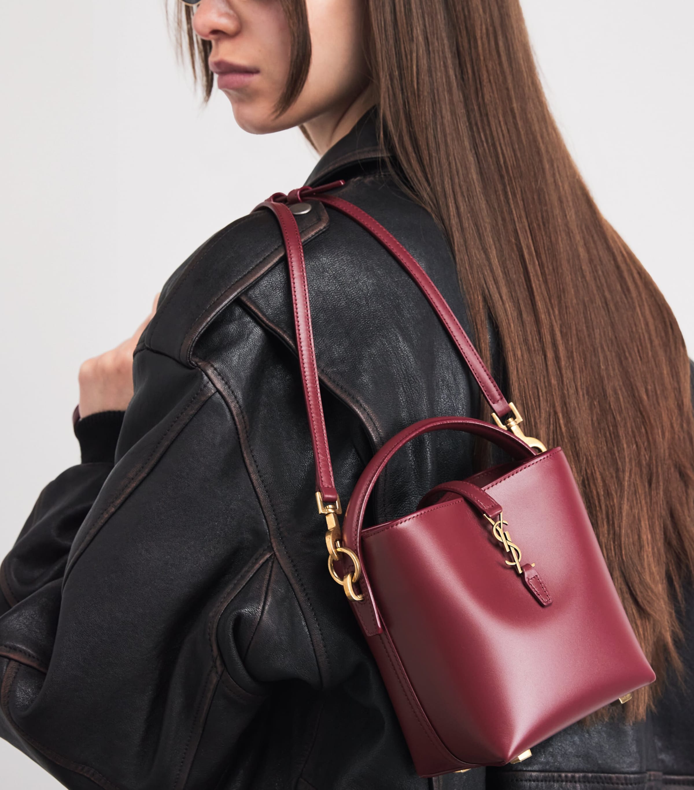 Saint Laurent Mini Le 37 Bucket Bag Image 2