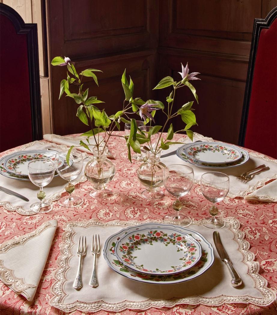 x Ginori 1735 Porcelain Martina Dessert Plate (21cm) WHITE Image 4