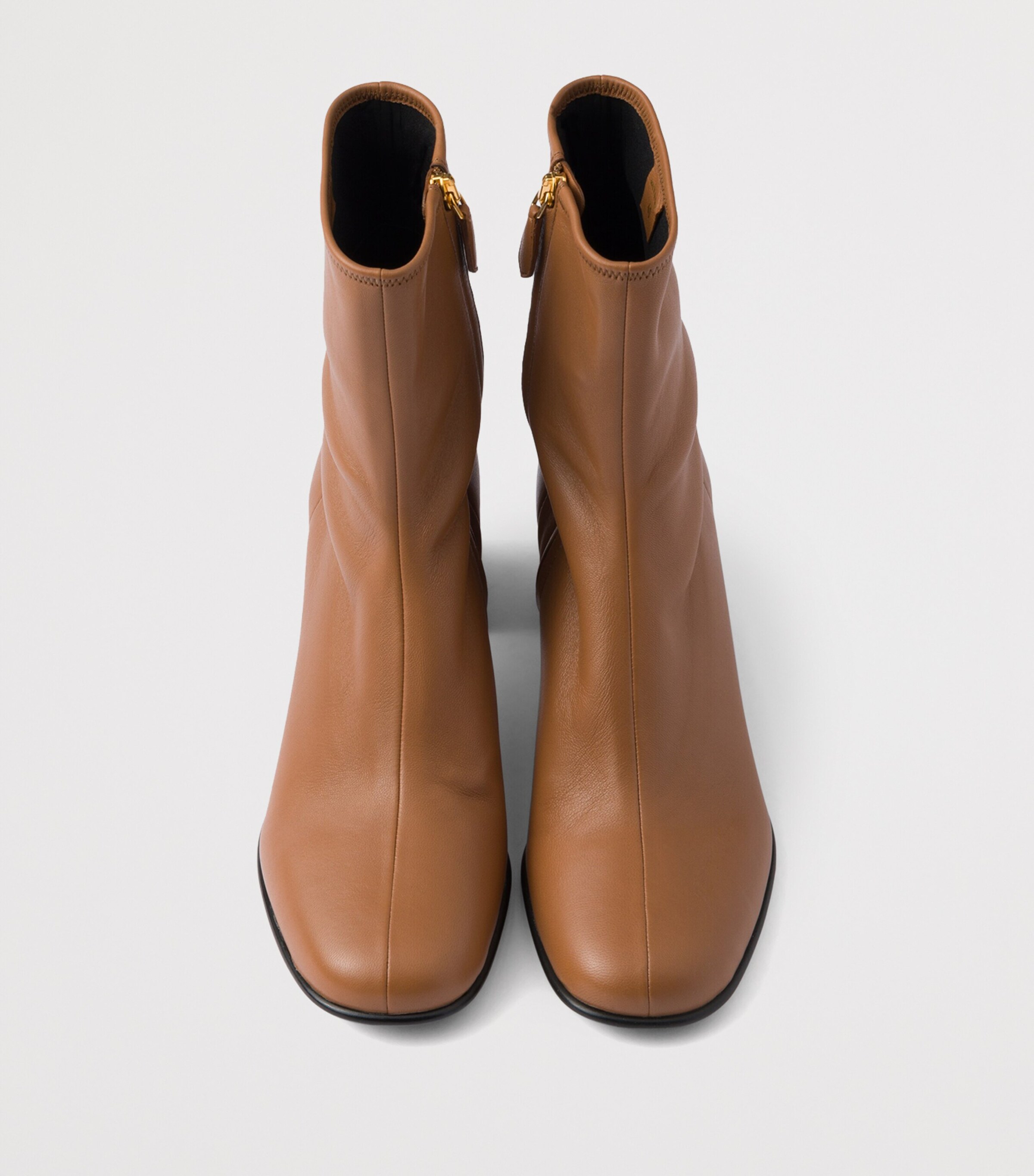 Stretch-Nappa Leather Booties 55 F098L Image 3