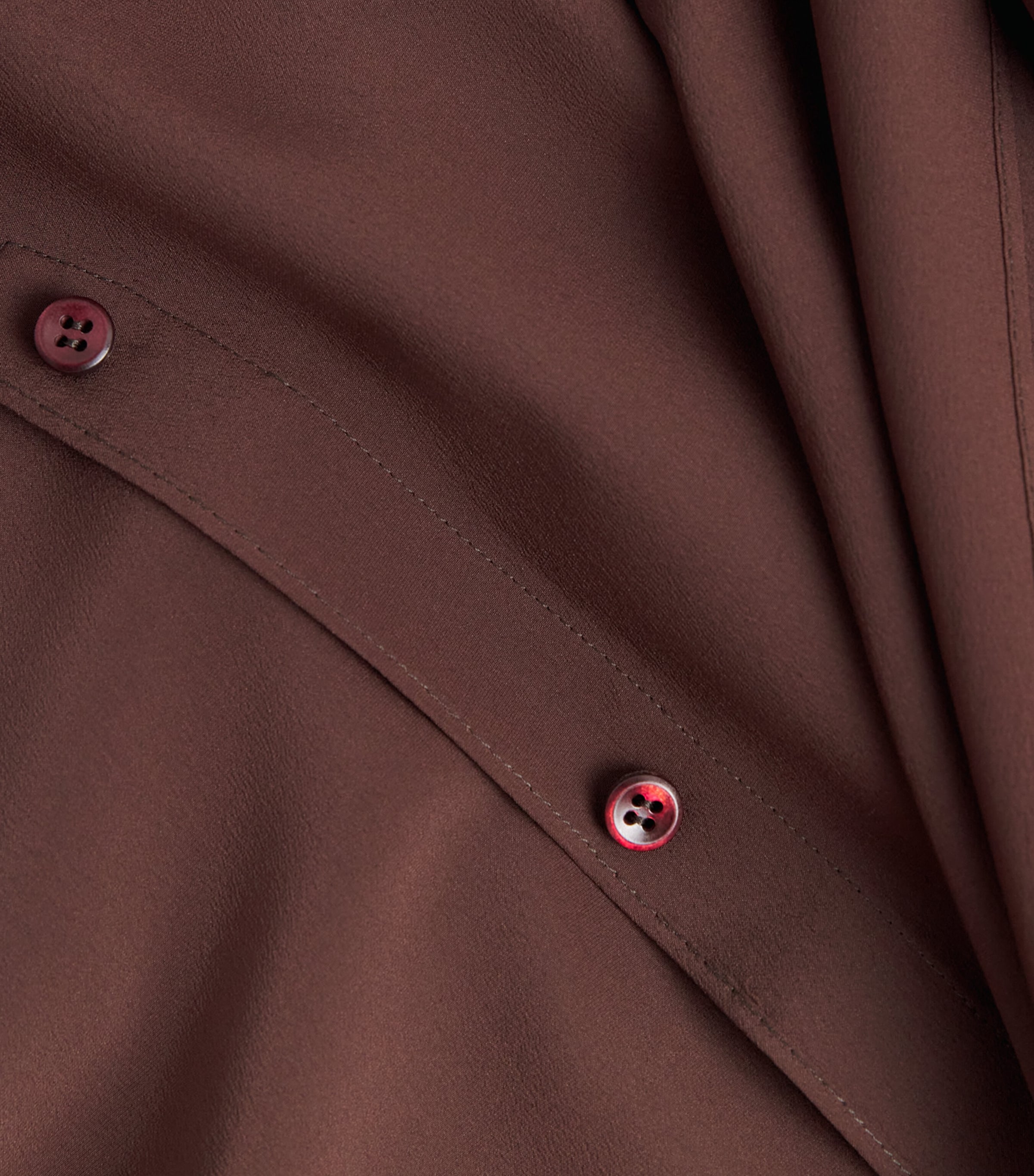 Brioni Womens Silk Layered Shirt Image 5