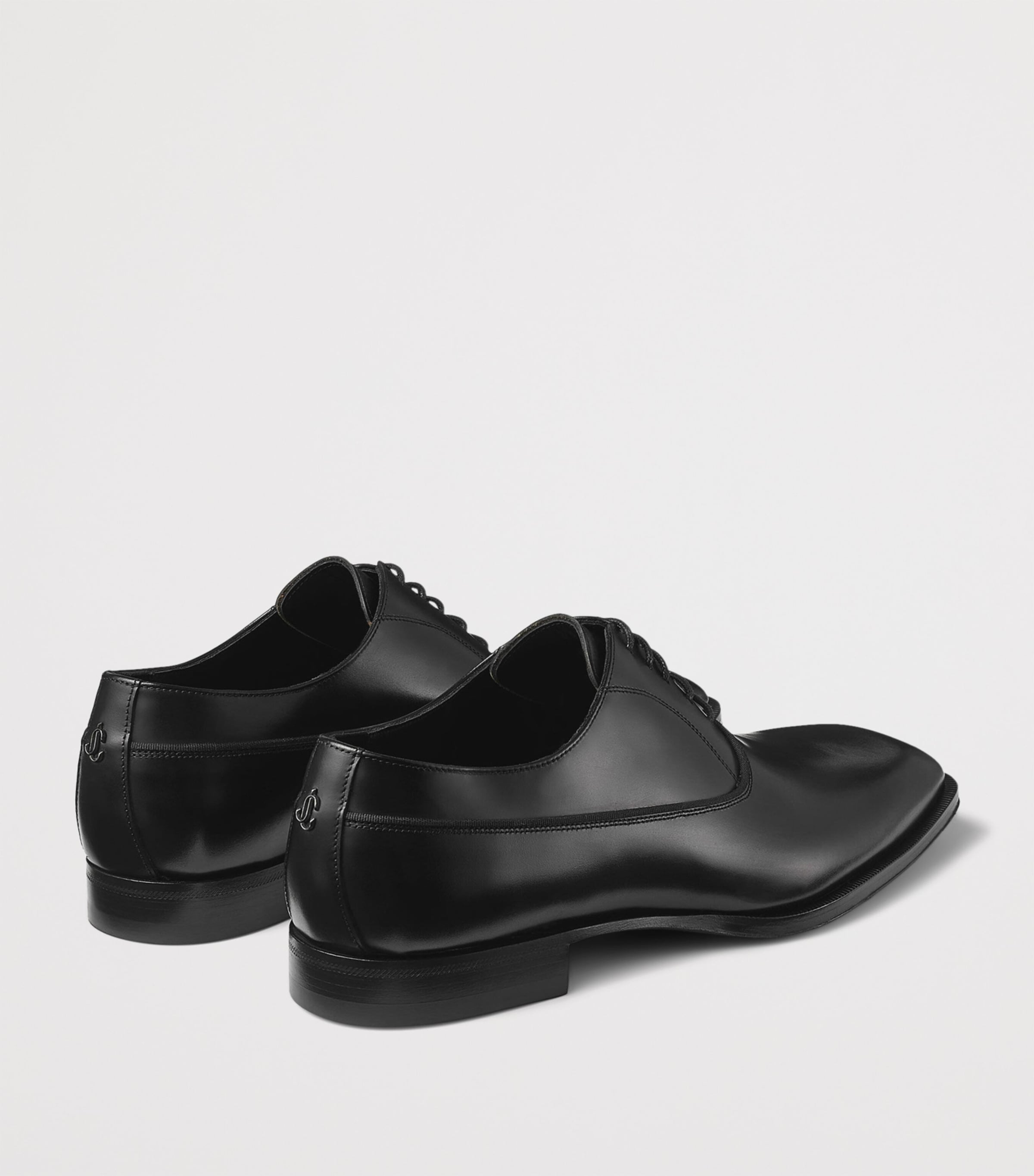 Foxley Leather Oxford Shoes BLACK Image 4