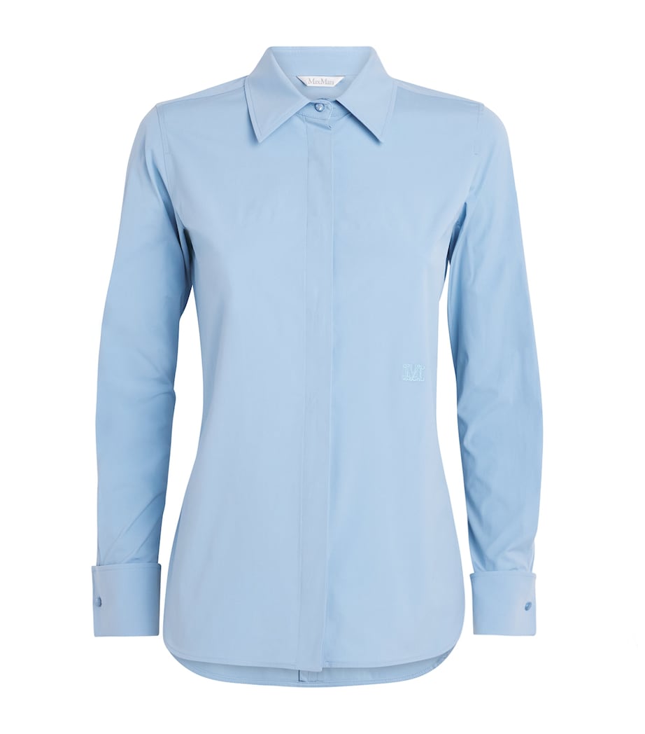 Cotton Shirt LIGHT BLUE Image 1