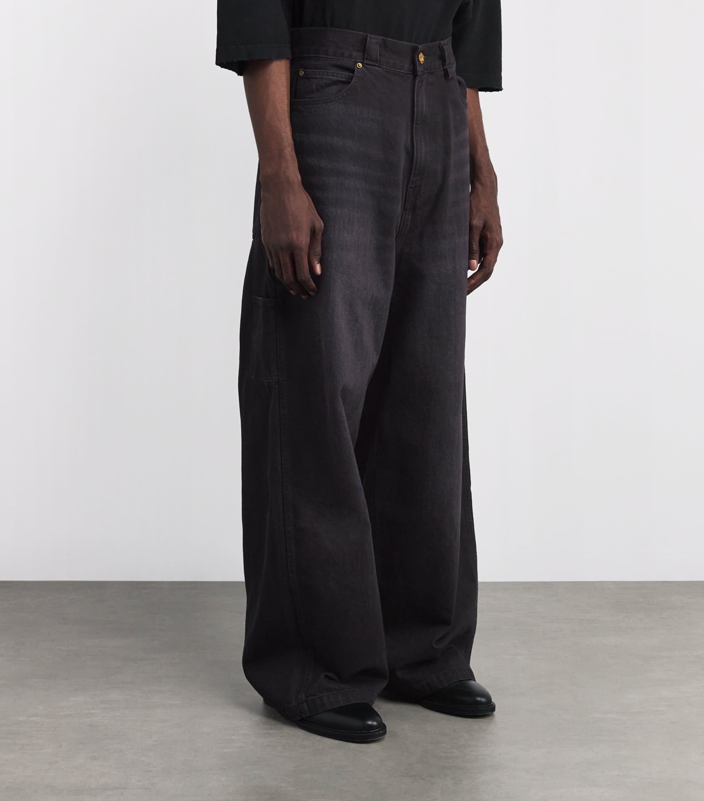 XL Carpenter Jeans BLACK DENIM Image 3