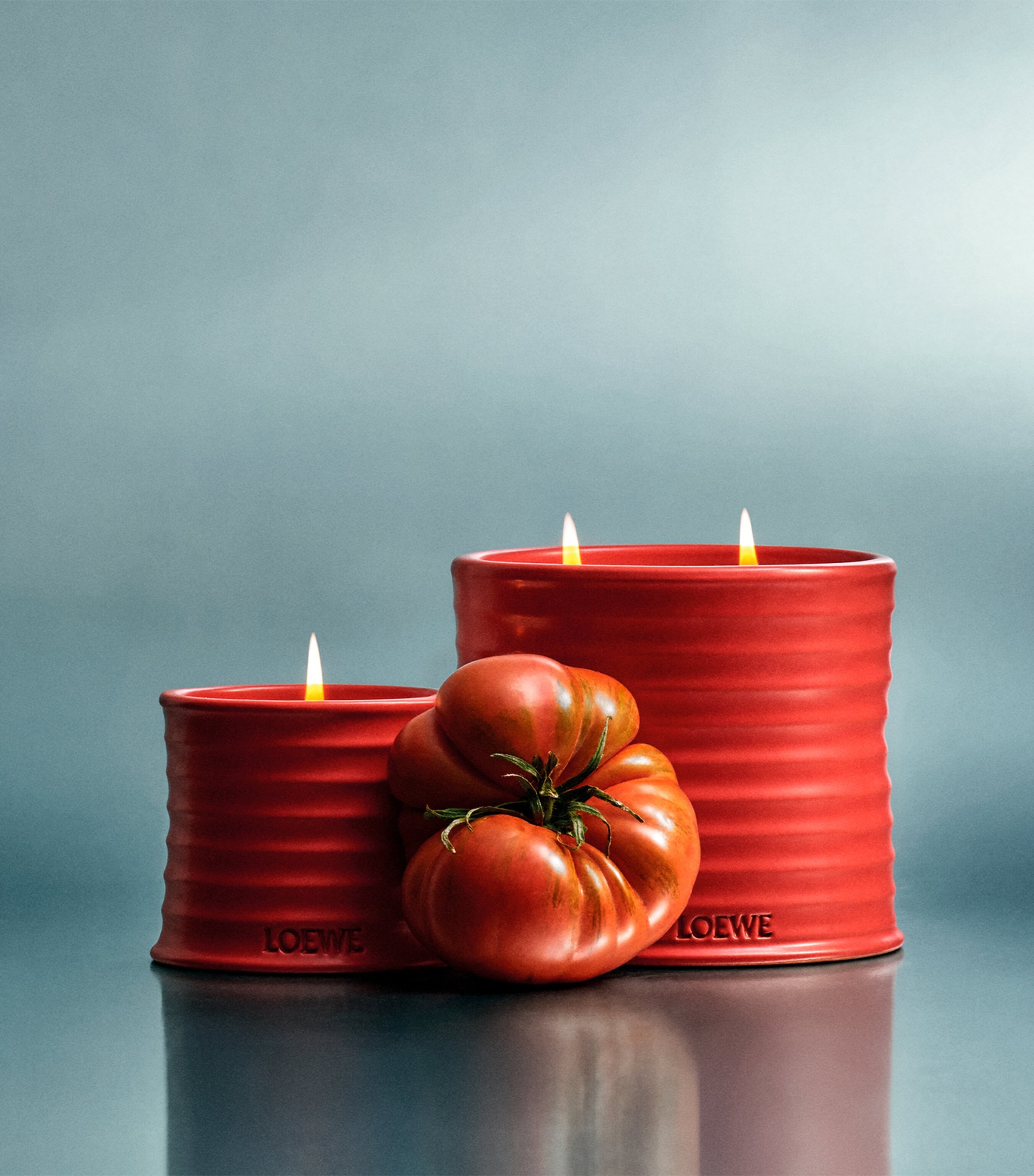 LOEWE Perfumes Large Tomato Leaves Scented Candle | Harrods US