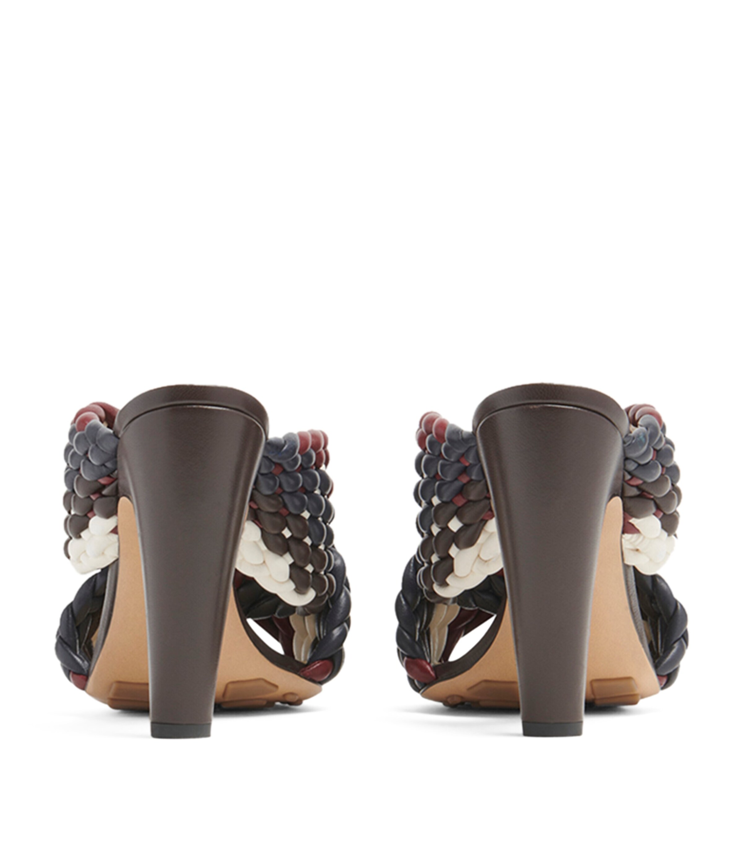 Leather Canalazzo Sandals 100 SPACE-FO-ME-WH Image 3