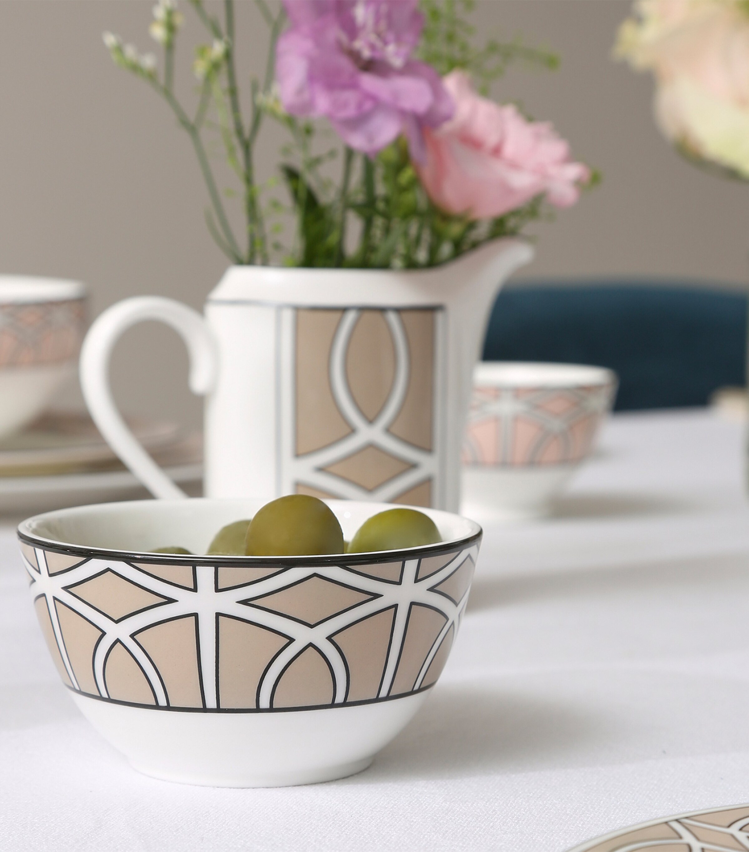 Loop Sugar Bowl (6cm) TRUFFLE Image 2