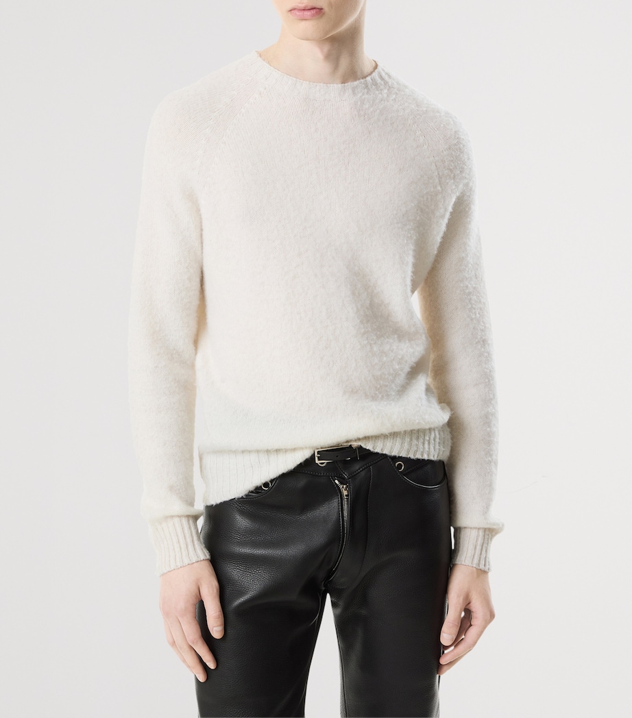 Silk Crew-Neck Sweater AW003 Image 4