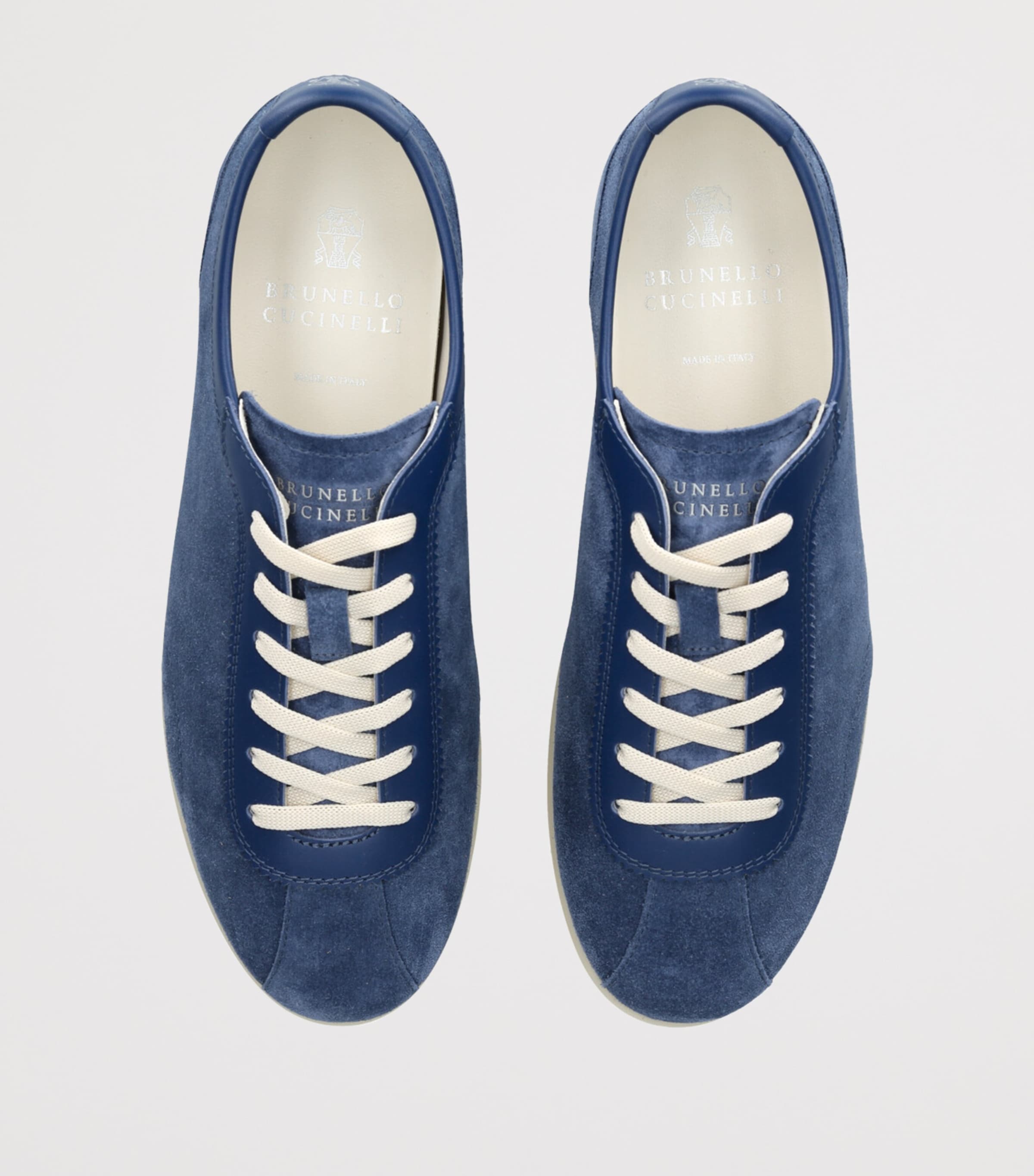Suede Sneakers NAVY Image 4