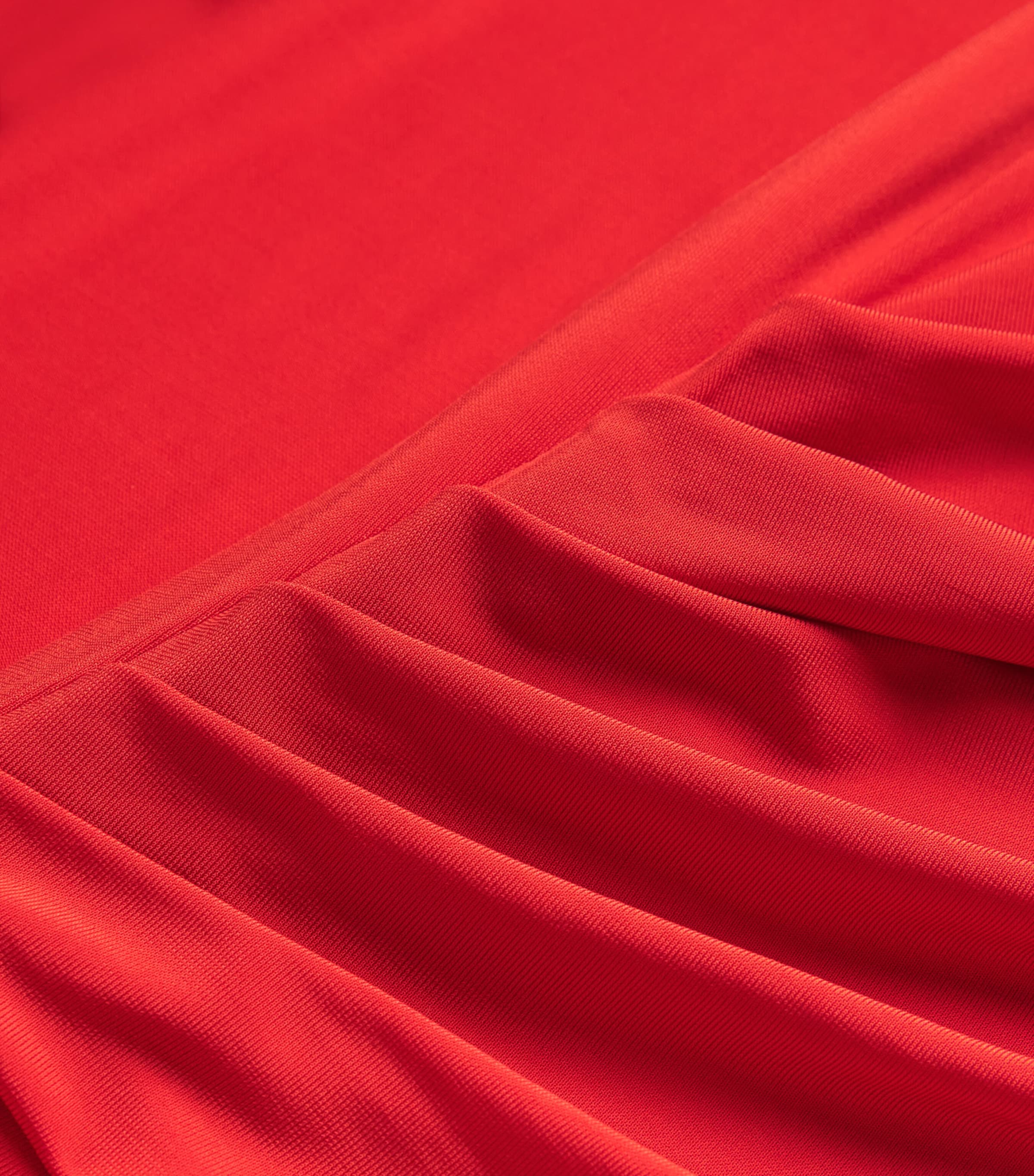 Asymmetric Draped Gown 6309 RED Image 5