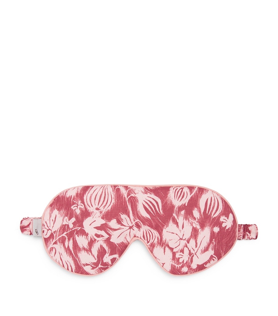 Fig Print Alma Eye Mask RED/PINK Image 1