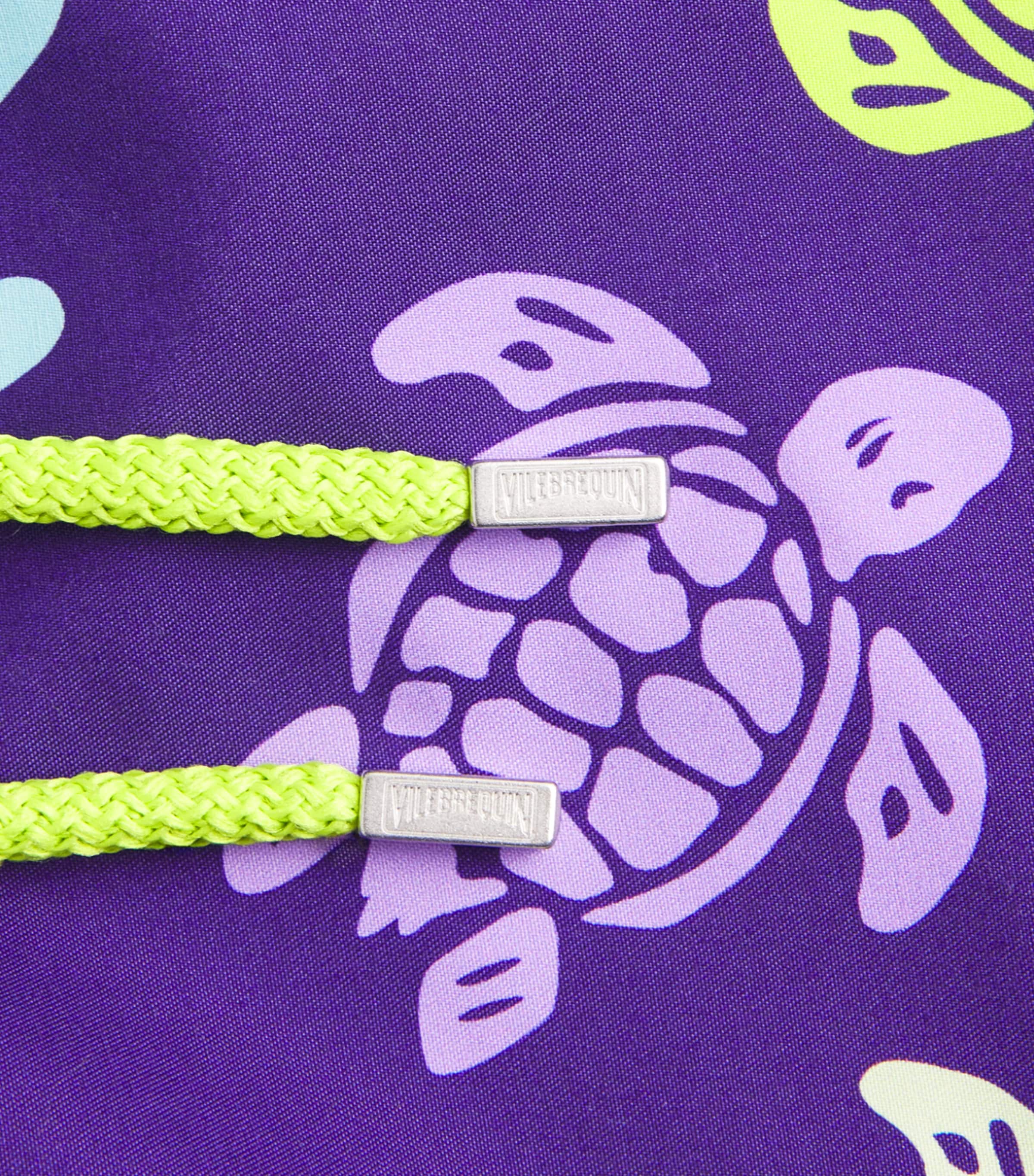 Vilebrequin Mens Multicolour Turtles Moka Swim Shorts Violette Image 5