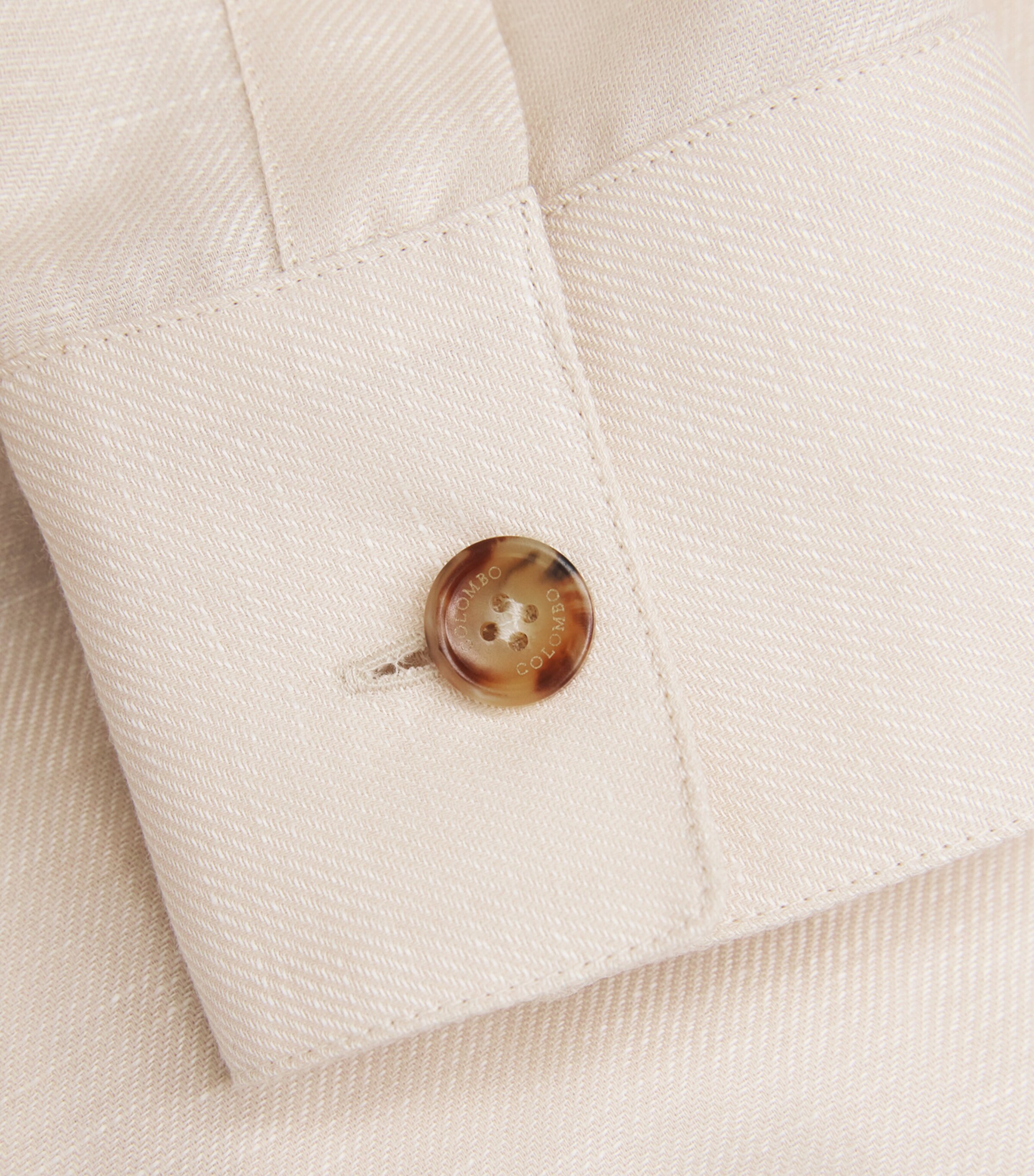 Cashmere-Linen Overshirt 82399 SAND Image 5