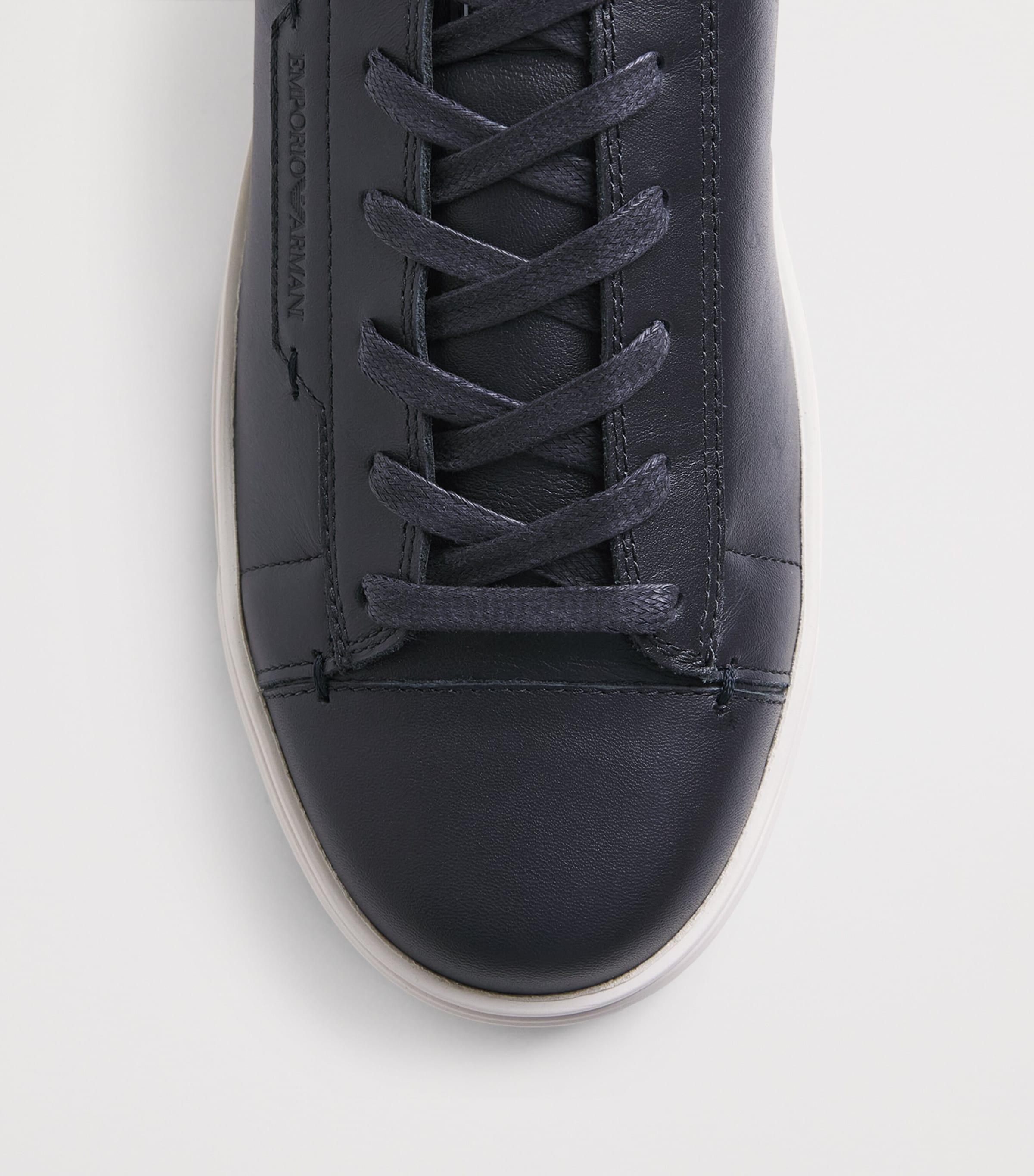 Emporio Armani Embossed Logo Sneakers Image 6
