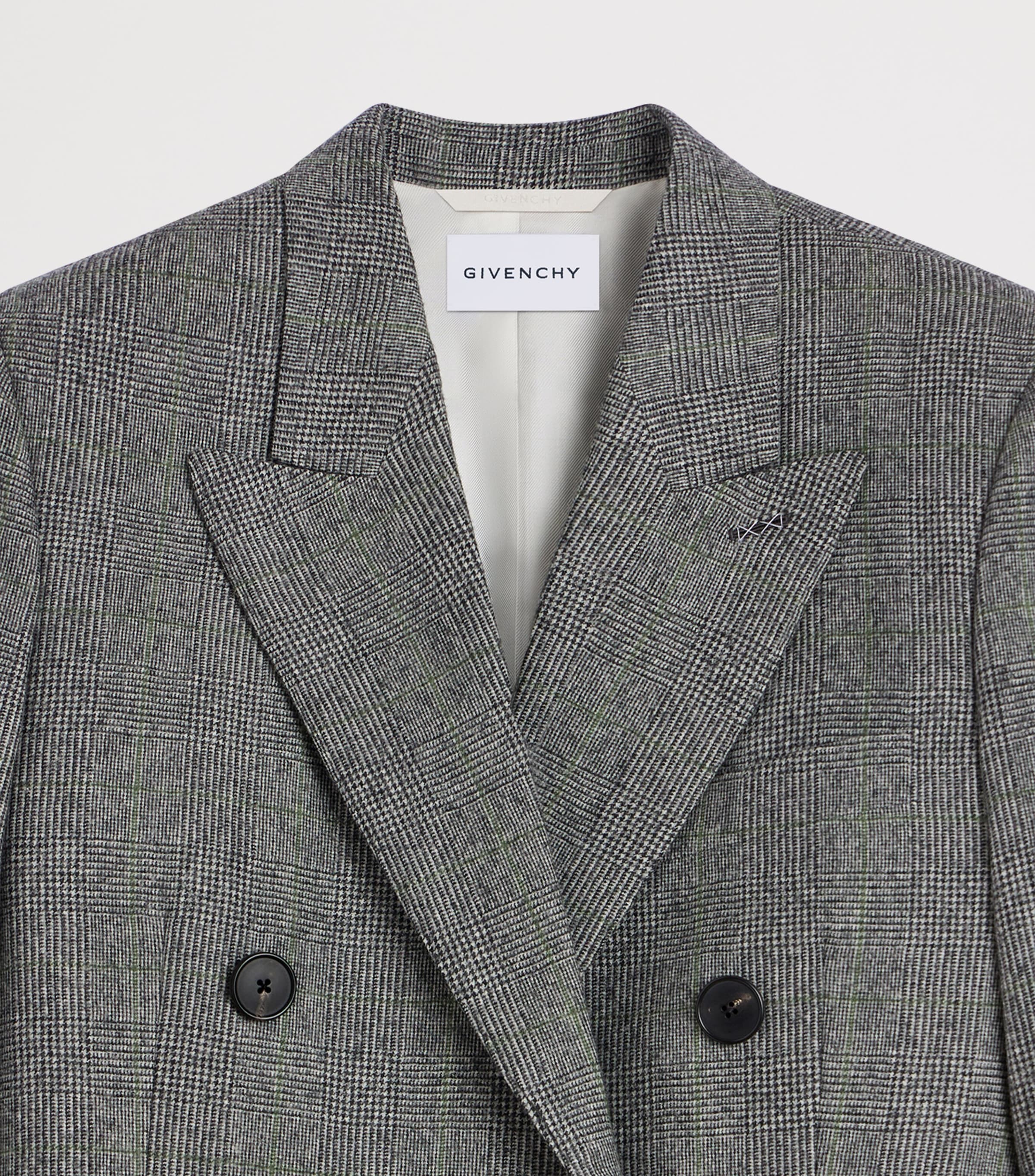 Givenchy Womens Wool Double-Breasted Blazer Image 8