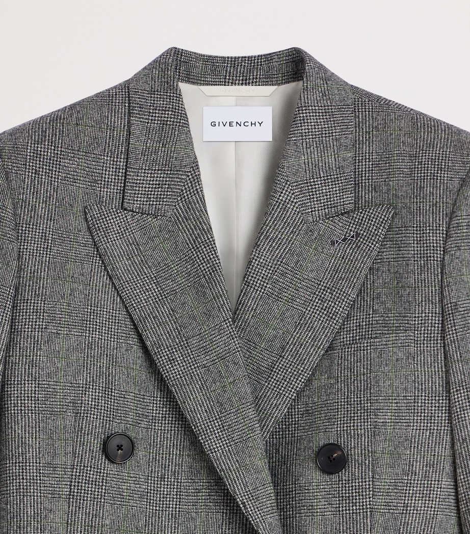 Givenchy Womens Wool Double-Breasted Blazer Image 8