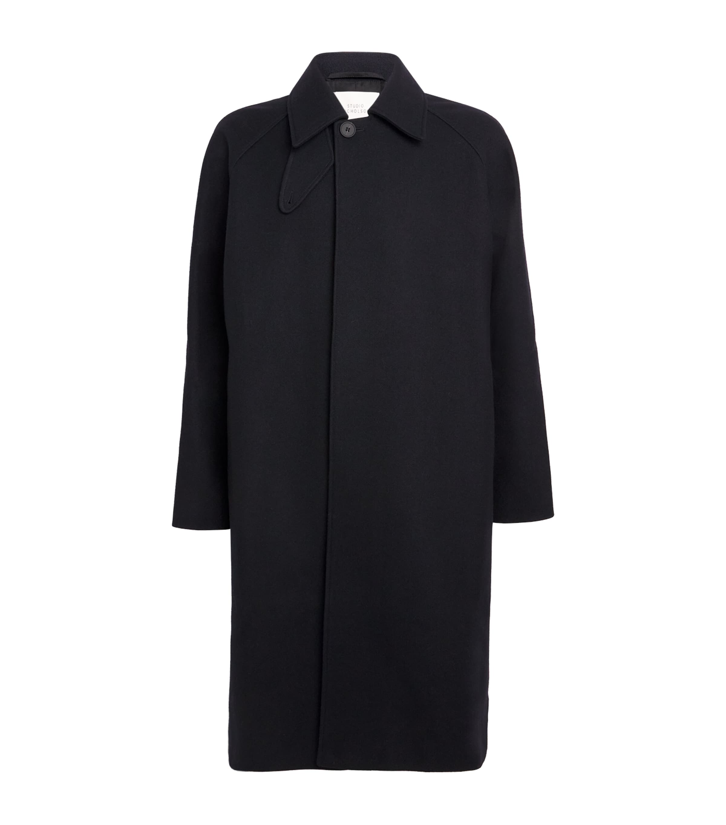 Wool-Blend Cabo Overcoat DARK NAVY Image 1