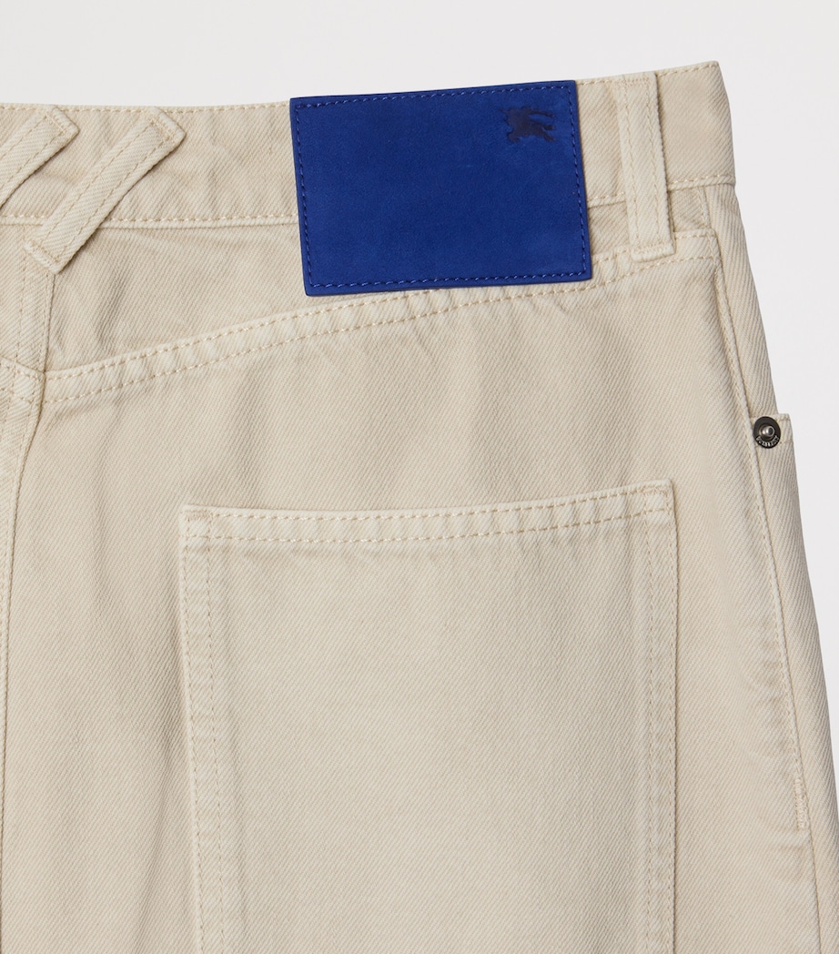 Mini Denim Skirt OAT Image 4