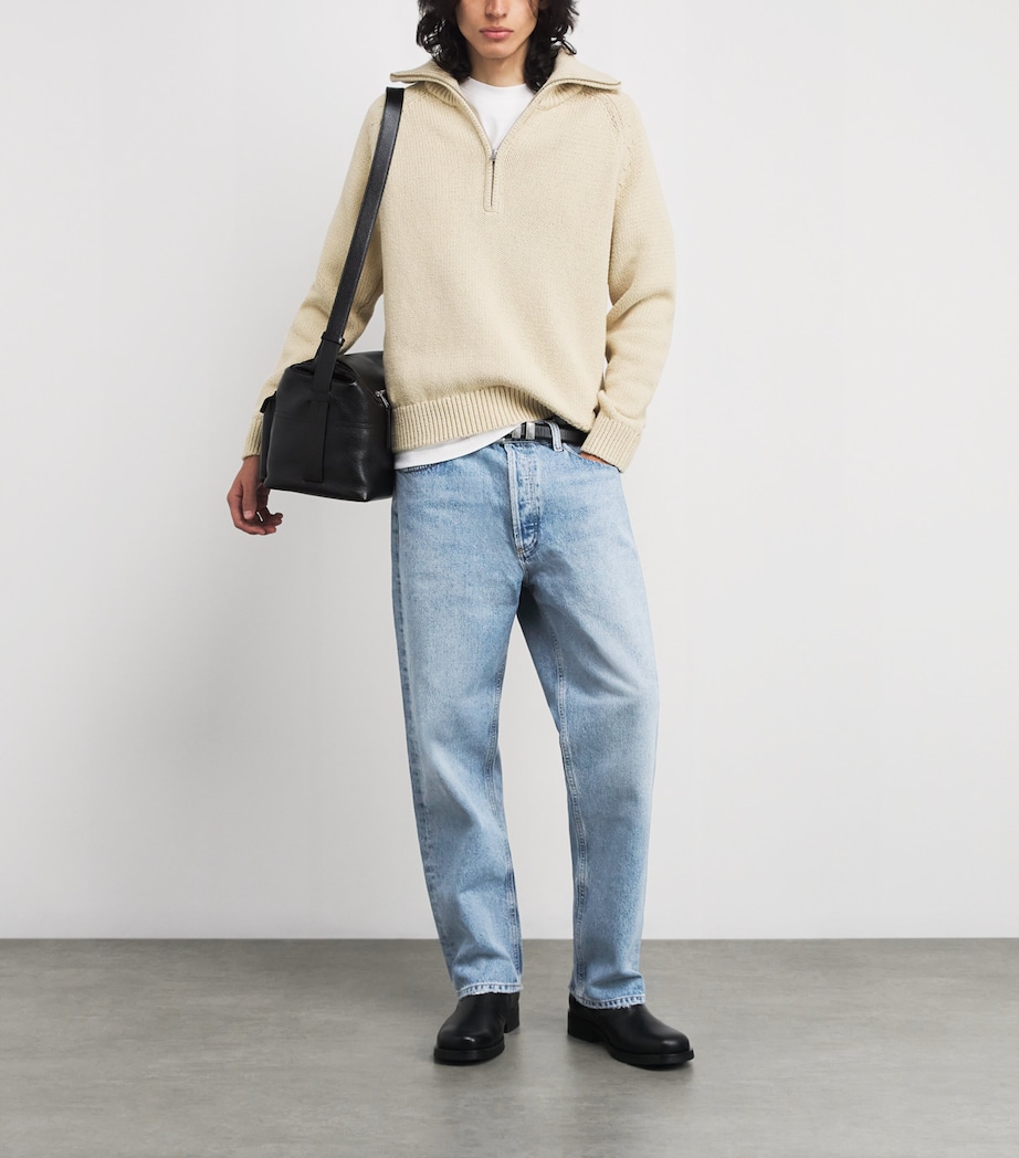 90's Straight Jeans FORCE (VINT MARBLED) Image 2