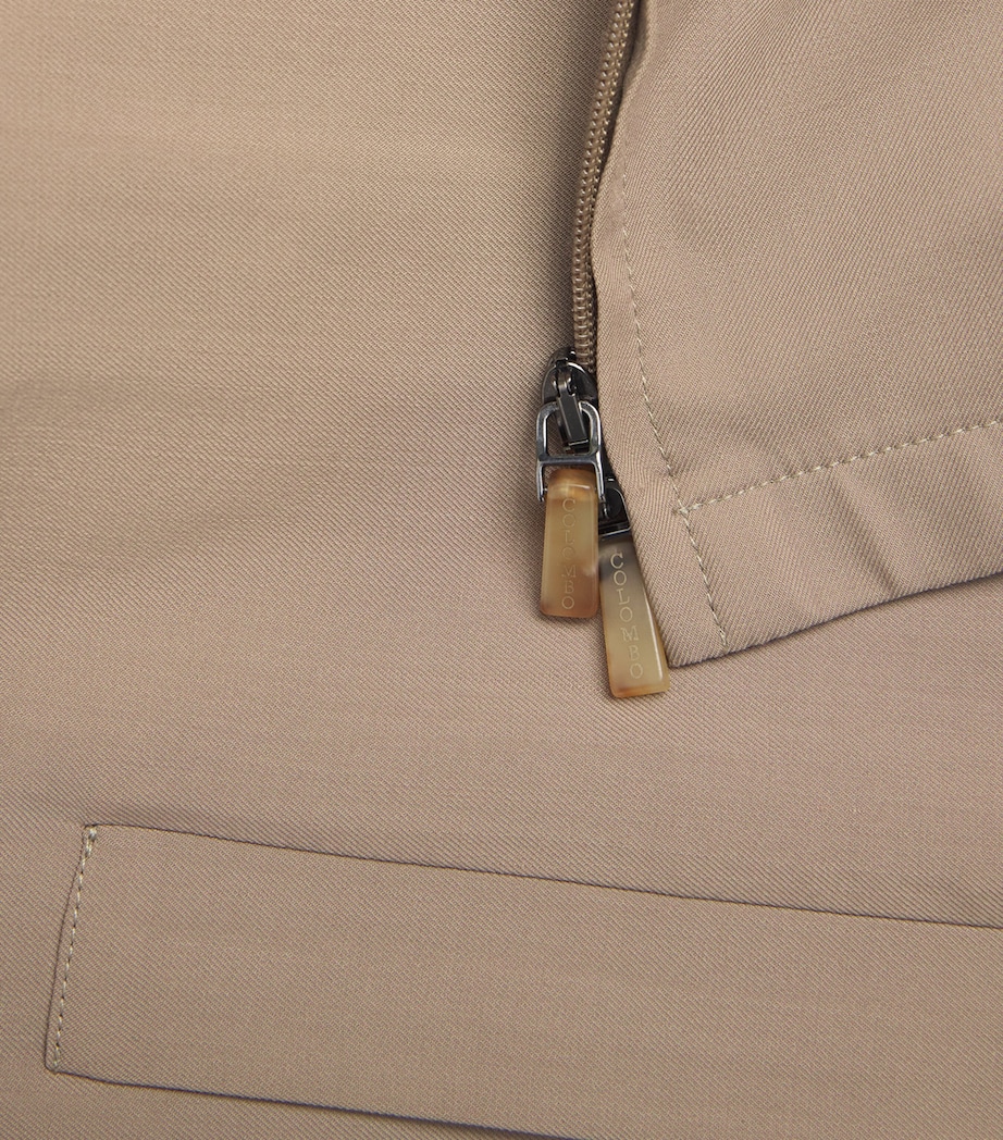 Cashmere Nicholson Bomber Jacket 82633 BROWNISH Image 5